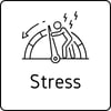 La mélisse contribue à apaiser les états de nervosité et de stress, souvent associés aux troubles digestifs. Logo stress et digestion